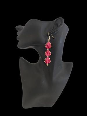 Original Brass Beads, Flat Braided Cord by Buttonbow from QLD - Sunshine Coast | The East Coast Arts Trail®