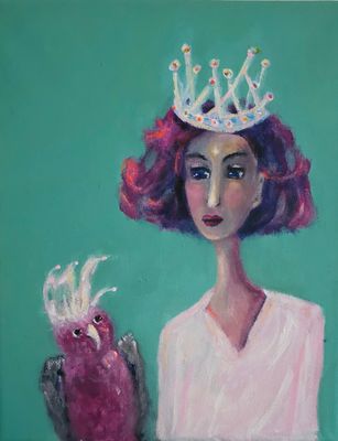Original Acrylic on canvas by Vikadafoxart from SA - Fleurieu Peninsula | The East Coast Arts Trail®