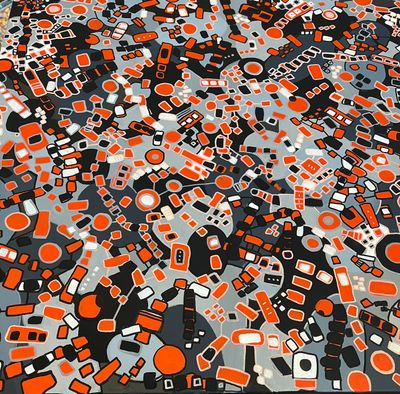 'All Roads' - Art Therapy by Carol Seeley Art | Featured on The East Coast Arts Trail®