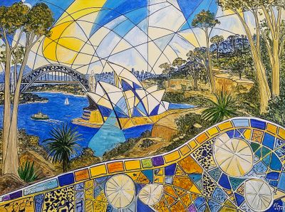 Oil on canvas by Paul Crowe, QLD - Brisbane | Displayed on The East Coast Arts Trail®
