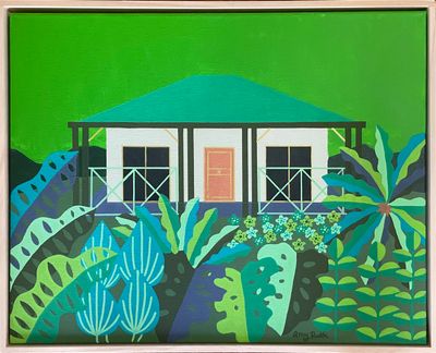 Painting - Acrylic artwork 'A fernished home' by Amy Ruth | The East Coast Arts Trail®
