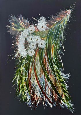 Painting artwork 'Grey Ironbark' by Milbi Designs | The East Coast Arts Trail®