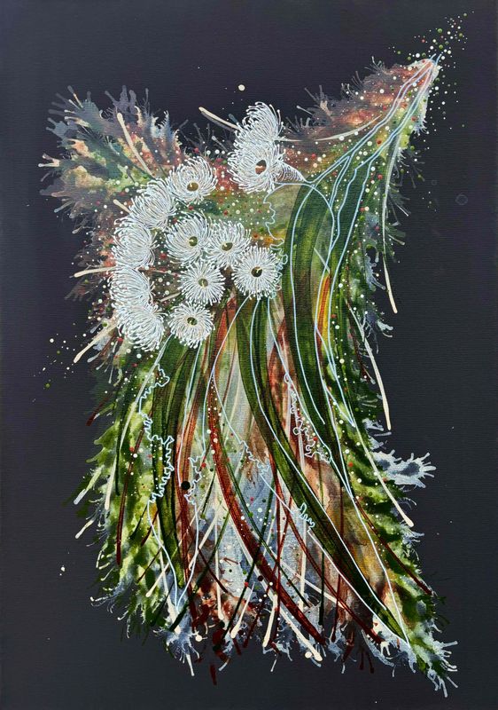 Painting artwork 'Grey Ironbark' by Milbi Designs | The East Coast Arts Trail®