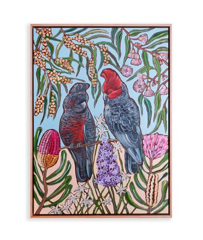 ''Not One But Two'' - Painting - Acrylic by ren_the_artist | Featured on The East Coast Arts Trail®