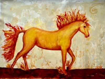 Original Oil on Unstretched Canvas by Susannah Paterson from NSW - Sydney | The East Coast Arts Trail®