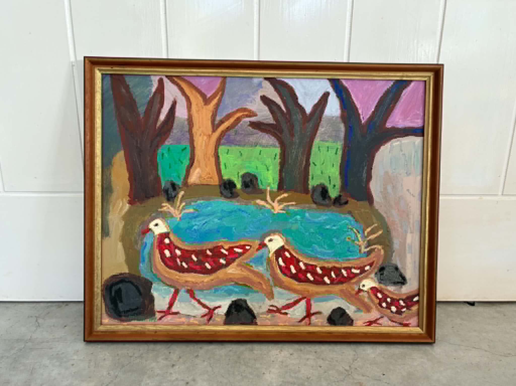 Painting artwork 'A Good Place To Be' by Jennifer Mary | The East Coast Arts Trail®