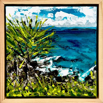 'Boiling Pot 3 Poppet' - Painting by Deborah Lang | Featured on The East Coast Arts Trail™