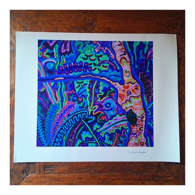 Original Printed onto glossy paper. by Paulette Girle from QLD - Tablelands | The East Coast Arts Trail®