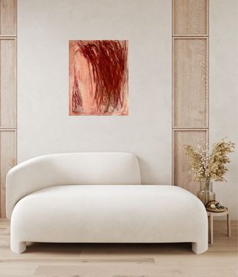 Acrylic, pencil, charcoal and pastel on wooden birch panel  by Jill Thompson, NSW - Northern Rivers | Displayed on The East C