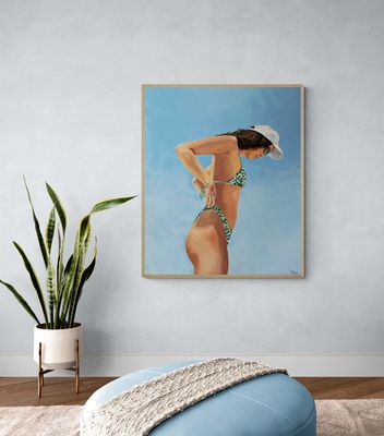 Original acrylic by Bron Raponi Art from QLD - Sunshine Coast | The East Coast Arts Trail®