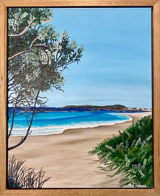 'Fish out of water' - Painting by Stones Throw Creations  | Featured on The East Coast Arts Trail™