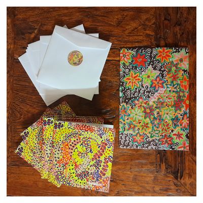 Printed onto cotton linen. by Paulette Girle, QLD - Tablelands | Displayed on The East Coast Arts Trail®