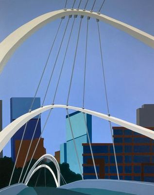 Acrylic on linen by Marian Quigley, VIC - Gippsland | Displayed on The East Coast Arts Trail®