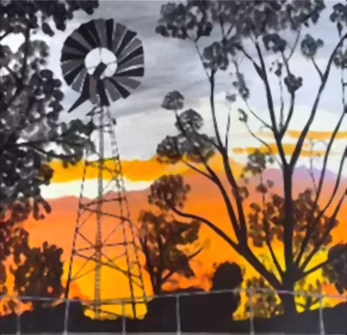 Acrylic on Canvas by Steve Quilty Art, Berowra, NSW | Displayed on The East Coast Arts Trail®