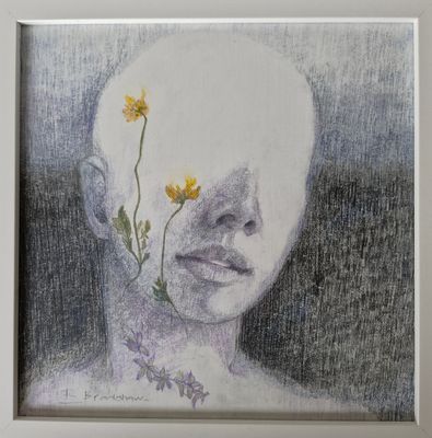 'Little Daisies' - Drawing by Robyn Bradshaw | Featured on The East Coast Arts Trail®
