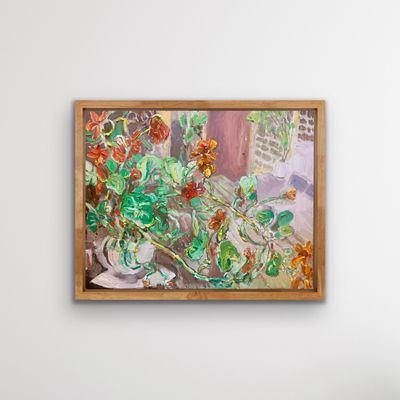 Oil and ink on canvas by Carla van Laar, VIC - East Gippsland | Displayed on The East Coast Arts Trail™
