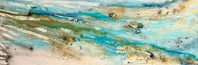 'New Tide Running ' - Painting by Olivia Alexander | Featured on The East Coast Arts Trail®