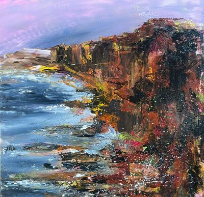 'After the storm ' - Painting by Art by Allie | Featured on The East Coast Arts Trail®