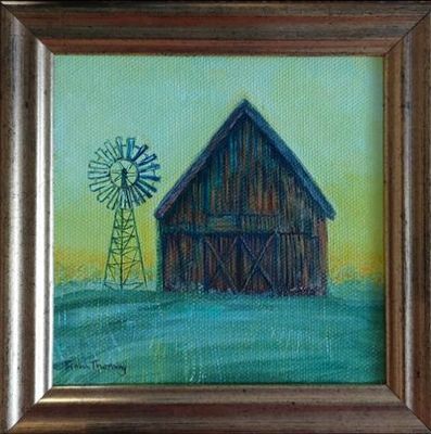 'The Rusty Shed' - Painting - Australiana by Fiona Thorning | Featured on The East Coast Arts Trail®