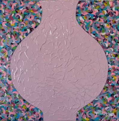 'Esmeralda' - Painting - Decorative by Bronwyn Muzzin Art | Featured on The East Coast Arts Trail®