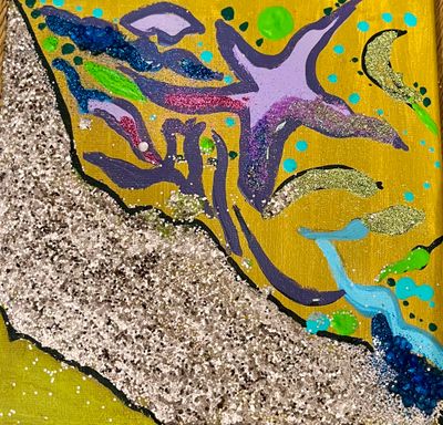 'Koroit Mini #3 ' - Mixed Media by Janice Brown | Featured on The East Coast Arts Trail®