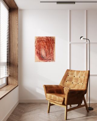 'Rhythm in my Skin 2' - Painting - Modern by Jill Thompson | Featured on The East Coast Arts Trail®