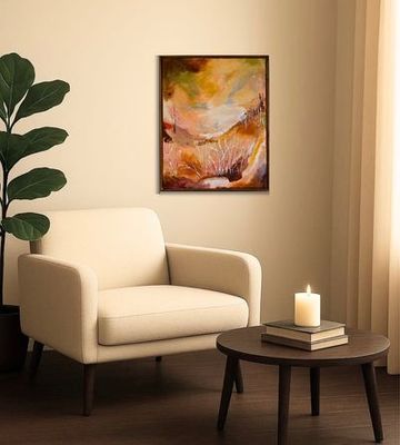 'The Pheasant Coucal ' - Painting by Cathy Allen | Featured on The East Coast Arts Trail®