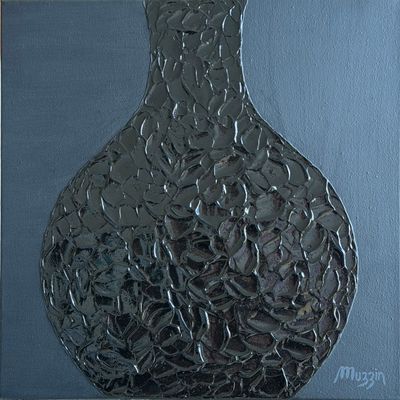 Acrylic paint, gloss texture medium, matte varnish on stretched canvas. by Bronwyn Muzzin Art, NSW - Southern Highlands | Dis