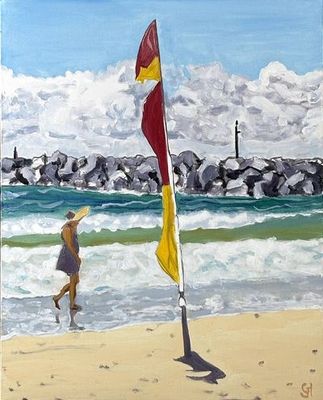 oil on canvas by Geoff Hargraves, Earlwood, Sydney, NSW | Displayed on The East Coast Arts Trail™