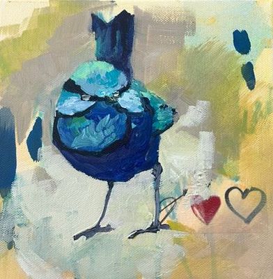 Mixed Media & Acrylic on Canvas  by Natasha Charlotte, QLD - Gold Coast | Displayed on The East Coast Arts Trail®