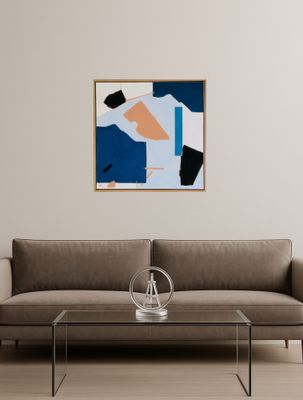Painting artwork 'BLUE RHAPSODY' by Helen W. Broad | The East Coast Arts Trail®