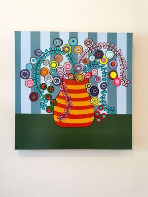 Original Acrylic with satin varnish finish by fran sanders from VIC - Melbourne | The East Coast Arts Trail™
