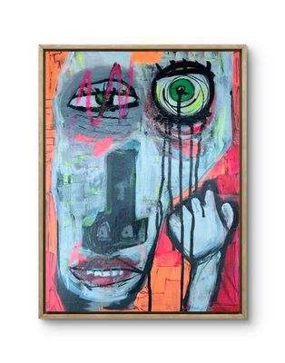 Mixed media on canvas.  by bradley.paul.art, VIC - Melbourne | Displayed on The East Coast Arts Trail™