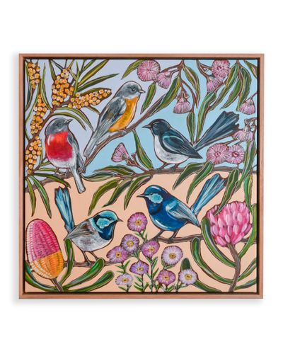 'The Gathering' - Painting by ren_the_artist | Featured on The East Coast Arts Trail®