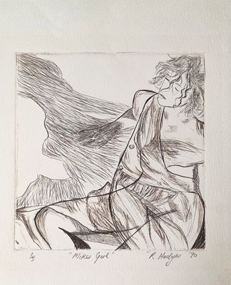 Original Etching  by Ros Mathews from WA - Perth | The East Coast Arts Trail®