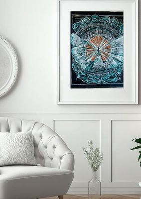 Original Acrylic on canvas by Tribe Eleven from QLD - Gold Coast | The East Coast Arts Trail®