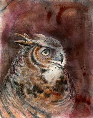 Original Acrylic and oil on 350gsm Paper by Philippa Gillett from WA - Wheatbelt | The East Coast Arts Trail®