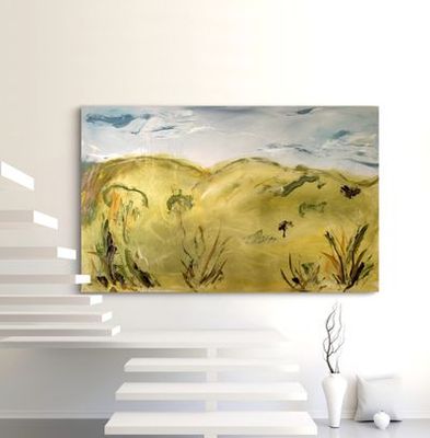 'Echoes of the land' - Painting by Roopali Arora | Featured on The East Coast Arts Trail™