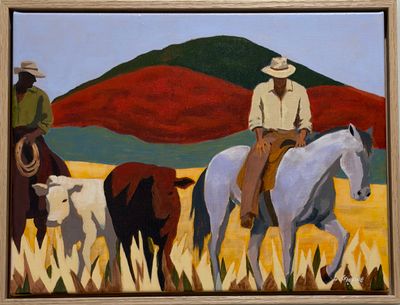 'Mustering Time' - Painting - Landscape by Lisa Giovine Art | Featured on The East Coast Arts Trail®