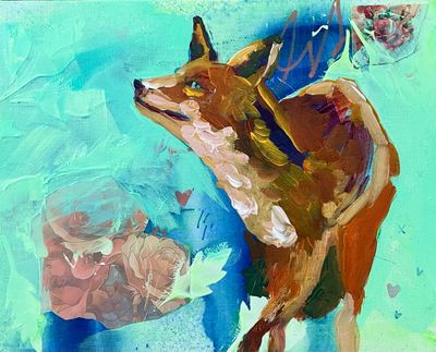 Original Mixed media on canvas  by Natasha Charlotte from QLD - Gold Coast | The East Coast Arts Trail™