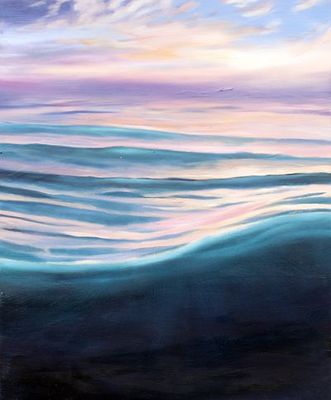 'Purple Meditation' - Painting by Liv Deans Art | Featured on The East Coast Arts Trail®