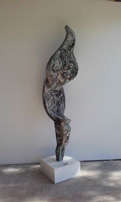 Wood painted  by Don Barrett , VIC - Gippsland | Displayed on The East Coast Arts Trail™