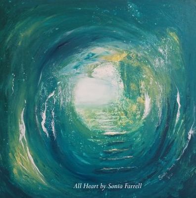 'Secret Garden' - Painting by All Heart by Sonia Farrell | Featured on The East Coast Arts Trail™