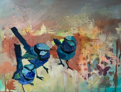 'Rockpool' - Painting by Natasha Charlotte | Featured on The East Coast Arts Trail™