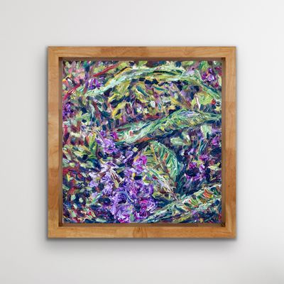 Painting artwork 'Bush flowers' by Carla van Laar | The East Coast Arts Trail™