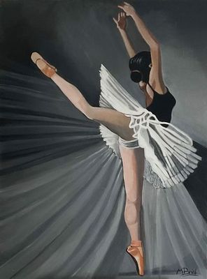 Dance artwork 'Ballerina ' by m.o.i.r.a.r.t. | The East Coast Arts Trail®