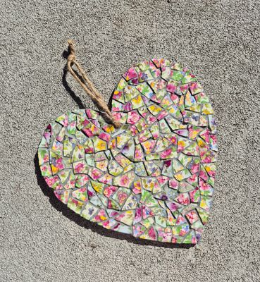 Original Fine China mosaic on ply wood by Nadia Dong Creative from VIC - Melbourne | The East Coast Arts Trail™
