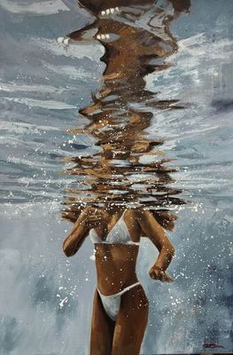 Original Oil on framed canvas by Amanda Cameron from QLD - Gold Coast | The East Coast Arts Trail®