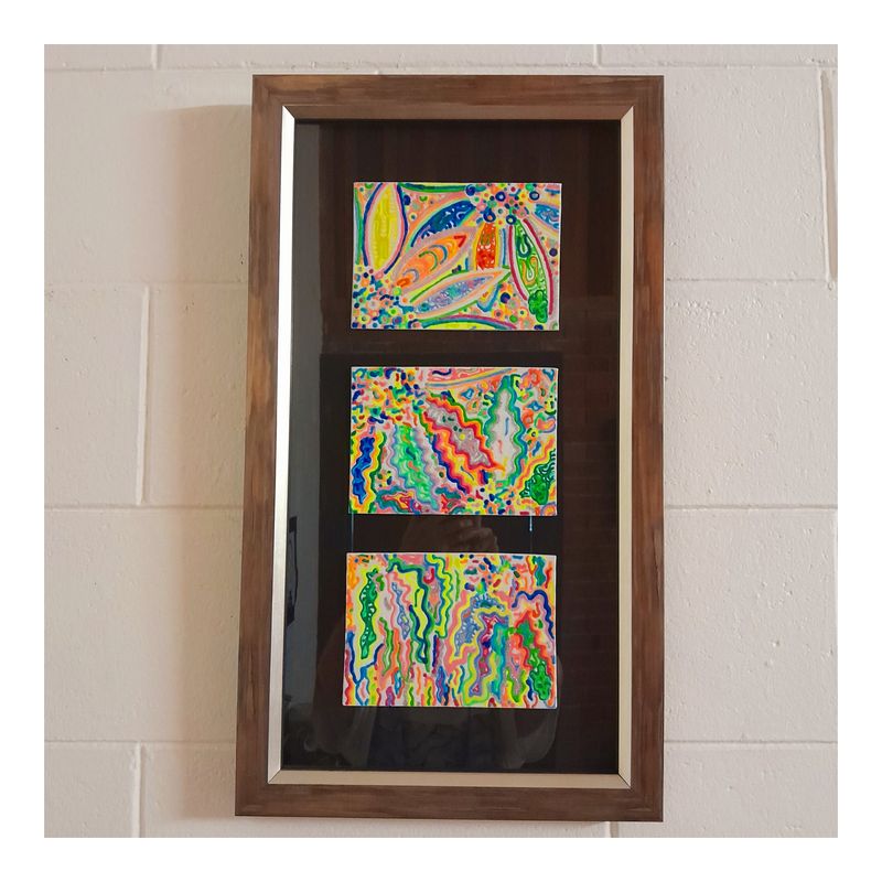 Painting artwork 'Everlastings.' by Squiggle_tothemoon | The East Coast Arts Trail™