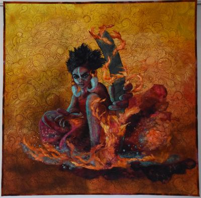 'Creating Magic' - Textiles by Sue de Vanny | Featured on The East Coast Arts Trail™